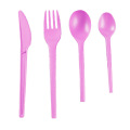 Disposable CPLA knife, spoon, fork with colors